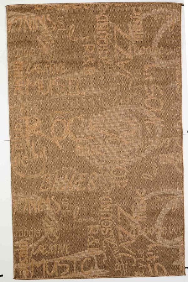 Jazz Indoor/Outdoor Rugs Flatweave Contemporary Patio, Pool, Camp and Picnic Carpets FW 546