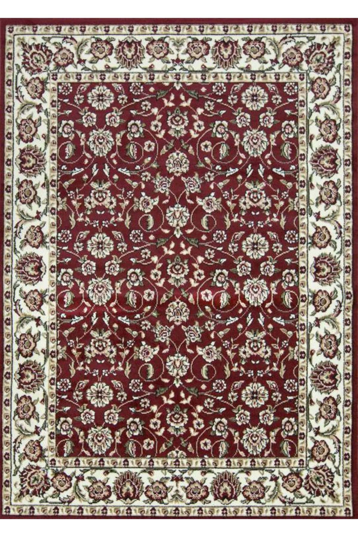 Sun Ray Outline Red Area Rug Nairobi 1162