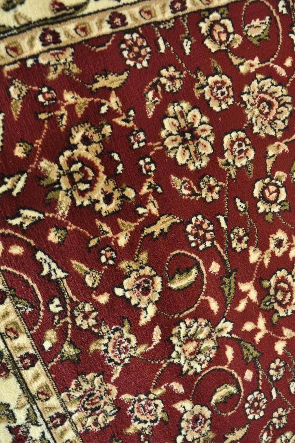 Sun Ray Outline Red Area Rug Nairobi 1162