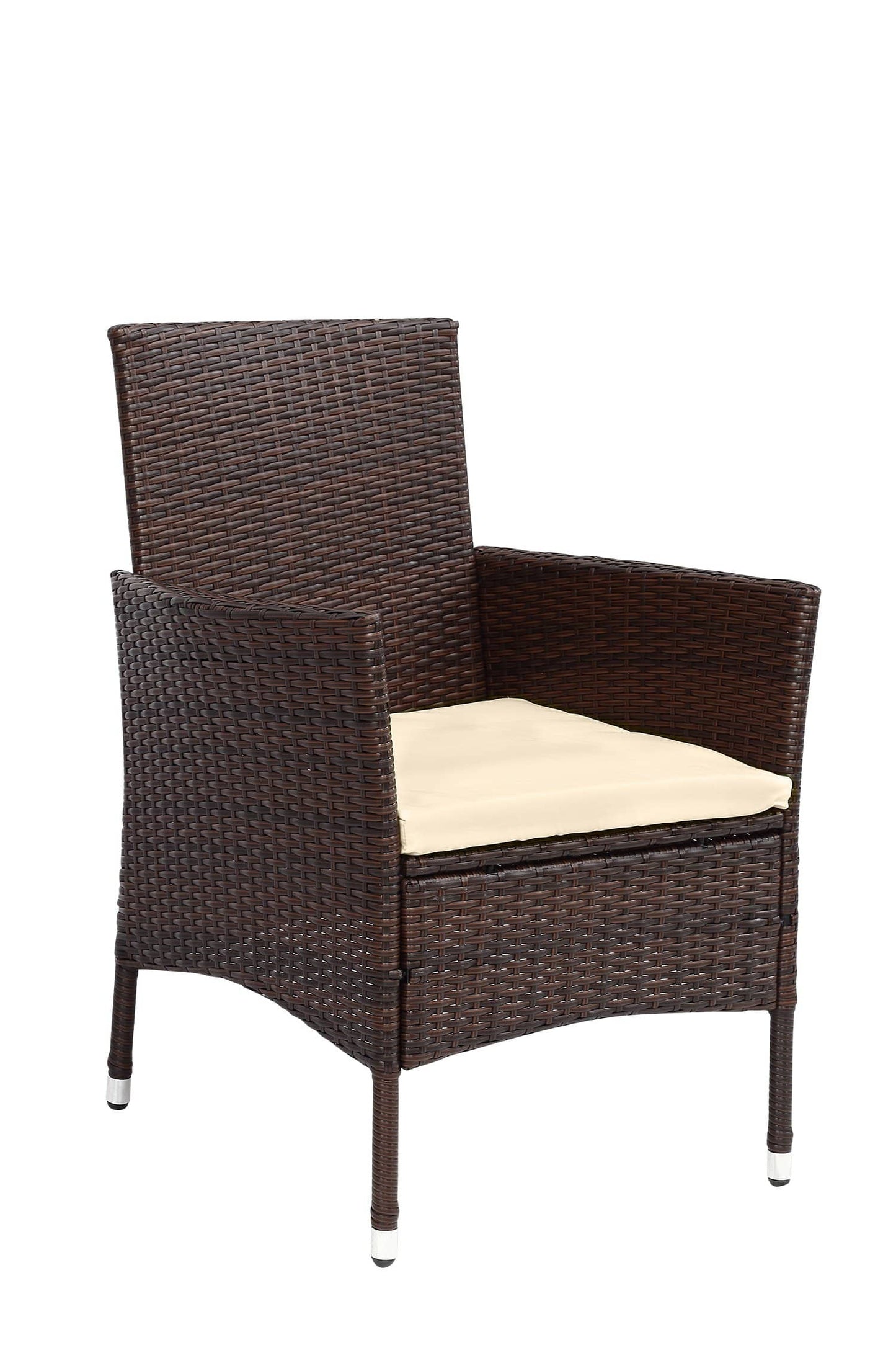 Staffora Penta 5 Piece All Weather Wicker Outdoor Dining Set