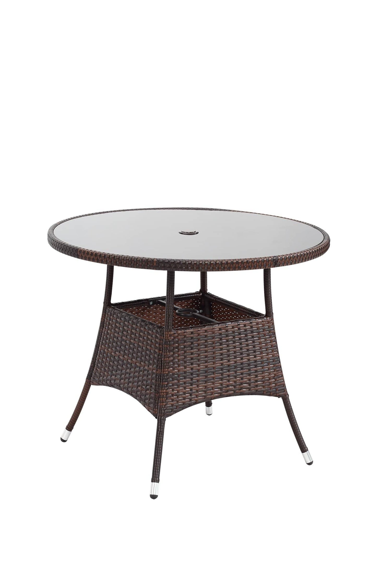 Staffora Penta 5 Piece All Weather Wicker Outdoor Dining Set