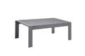 Staffora 6 Piece All Weather Aluminum Sectional with Cushions and Coffee Table