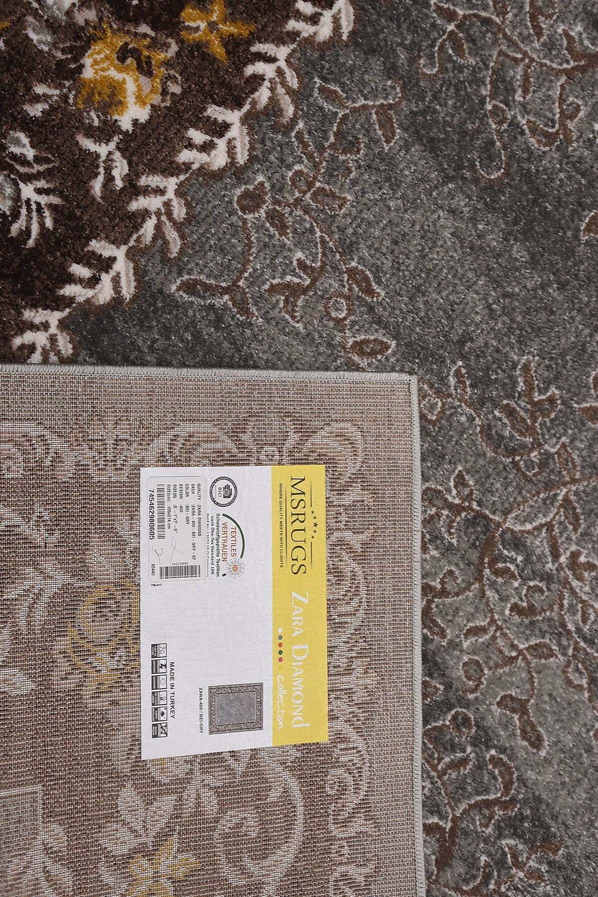 Contemporary Transitional Area Rug Zara 400