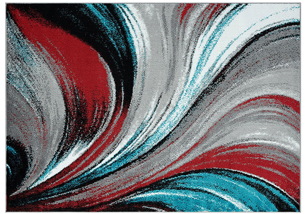 Breeze Collection Trendy Contemporary Modern Area Rug