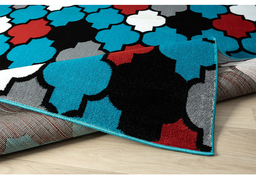 Breeze Collection Trendy Contemporary Modern Area Rug