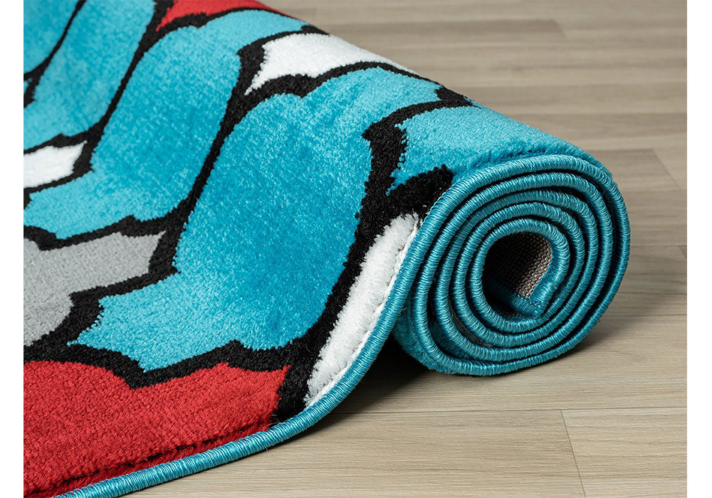 Breeze Collection Trendy Contemporary Modern Area Rug