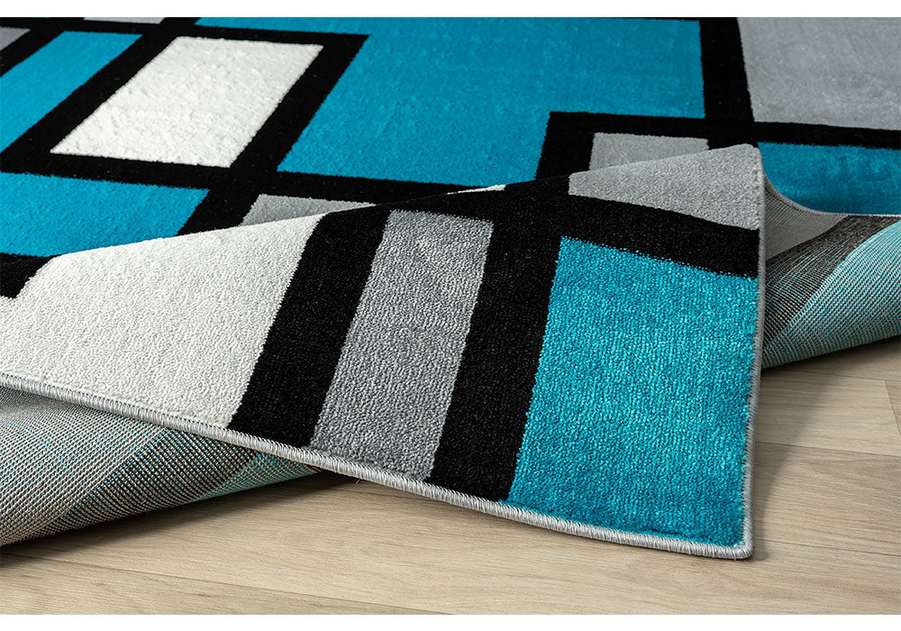 Breeze Collection Trendy Contemporary Modern Area Rug