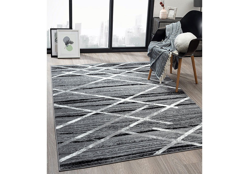 Breeze Collection Trendy Contemporary Modern Area Rug