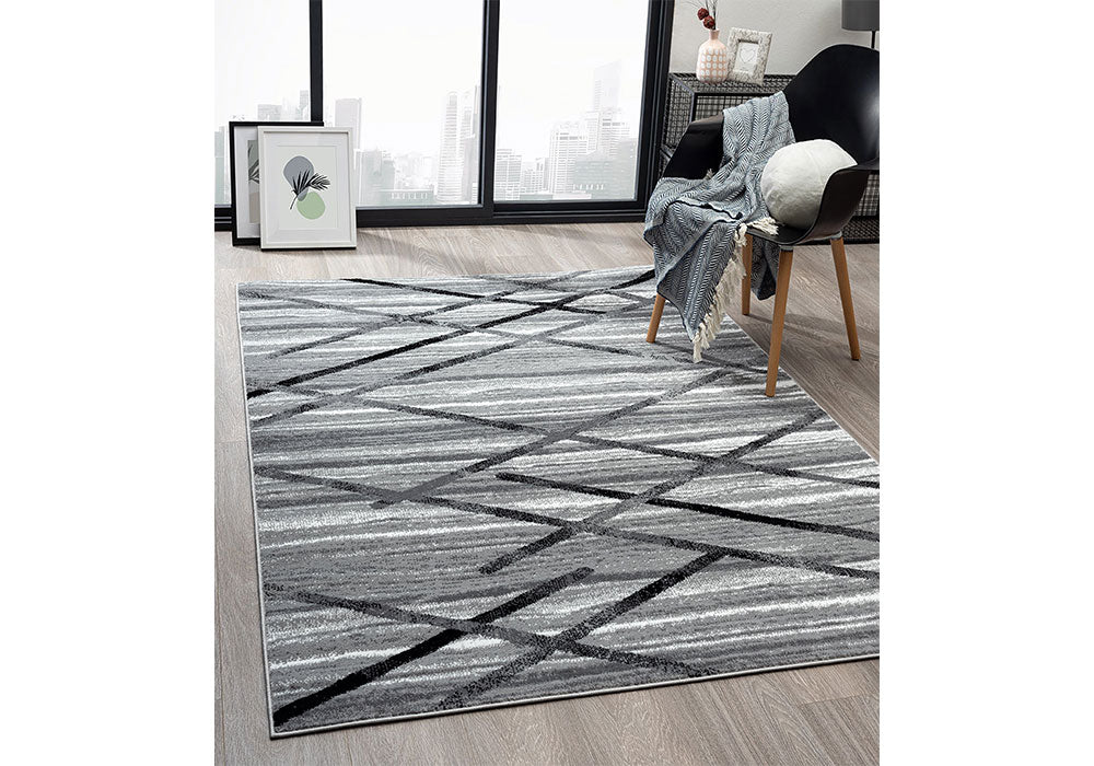 Breeze Collection Trendy Contemporary Modern Area Rug