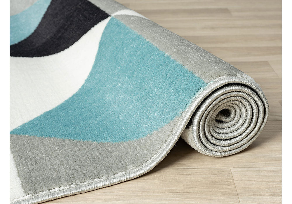 Breeze Collection Trendy Contemporary Modern Area Rug