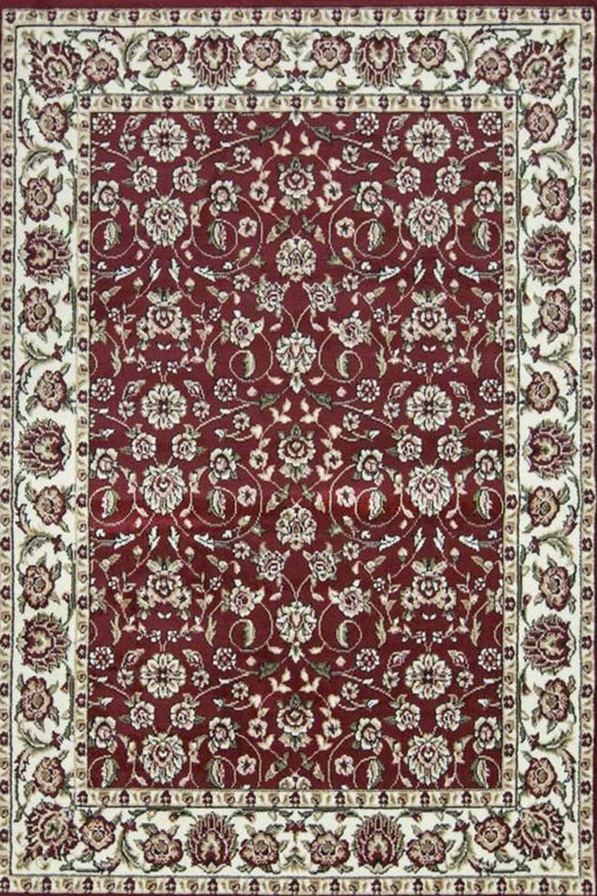 Sun Ray Outline Red Area Rug Nairobi 1162