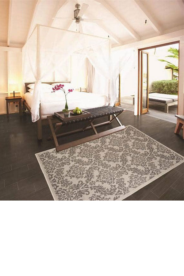 Grandeur Indoor/Outdoor Rugs Flatweave Contemporary Patio Pool Camp and Picnic Carpets FW 511