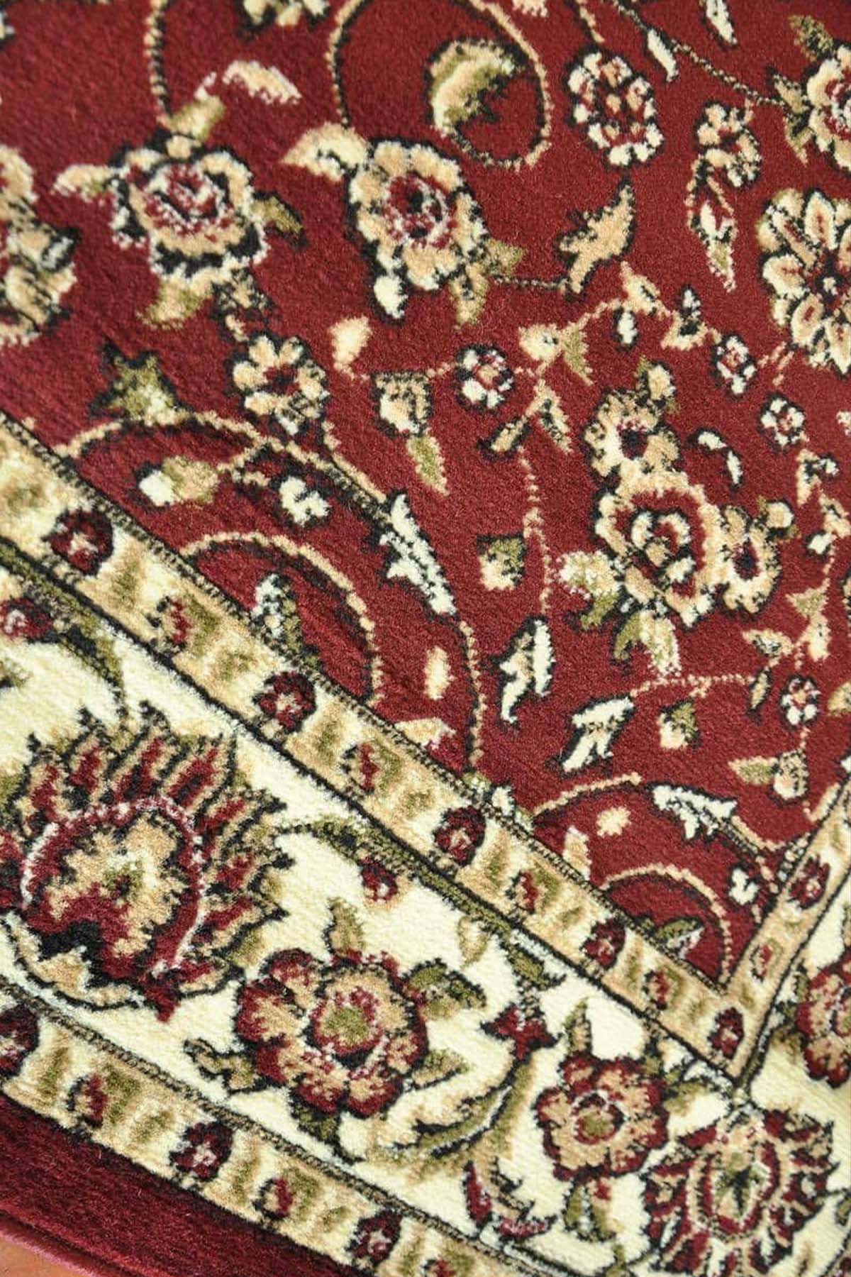 Sun Ray Outline Red Area Rug Nairobi 1162