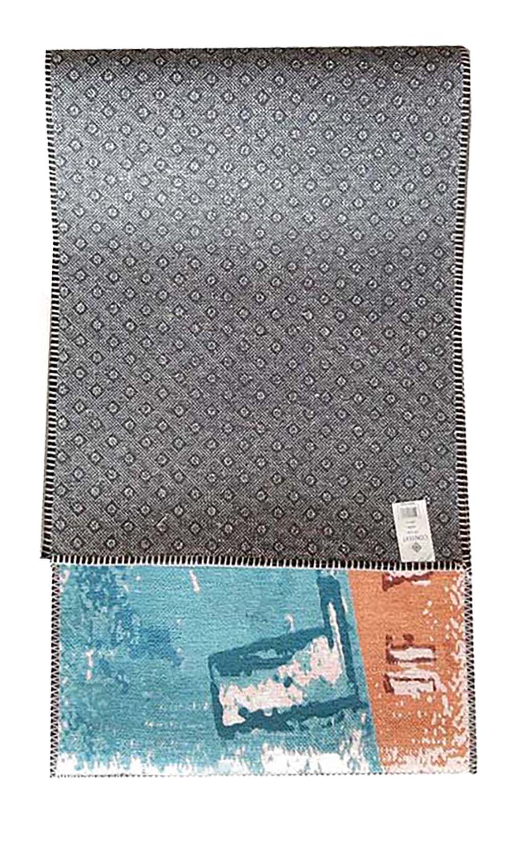 Artistic Print Laundry Mat with Non-Slip Backing