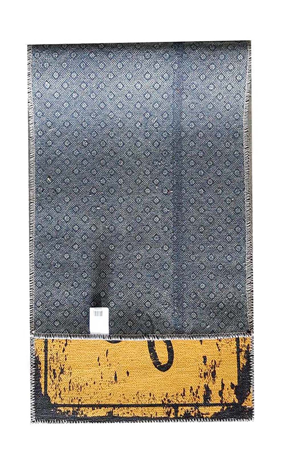Artistic Print Laundry Mat with Non-Slip Backing