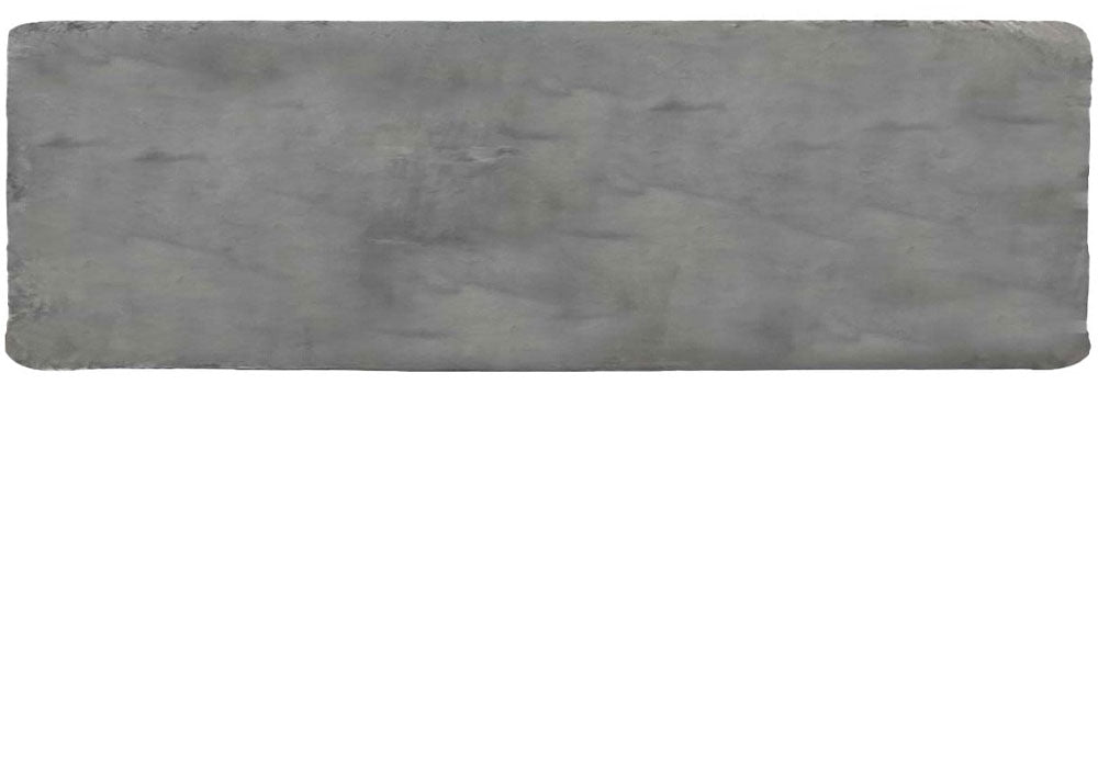 Ultra-Soft Rabbit Collection Faux Bunny Fur - Gray