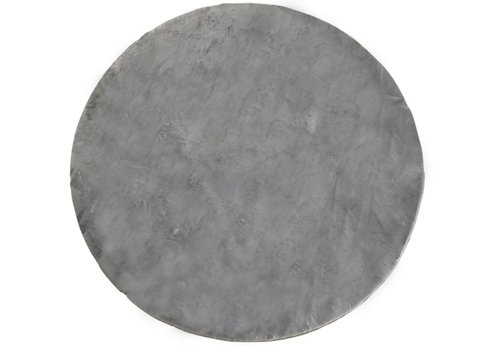 Ultra-Soft Rabbit Collection Faux Bunny Fur - Gray