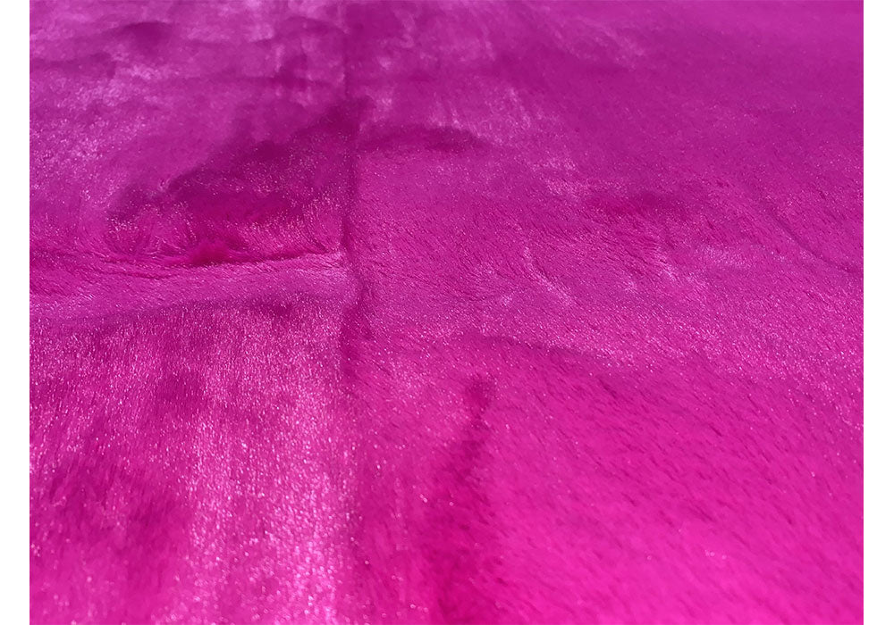 Ultra-Soft Rabbit Collection Faux Bunny Fur - Hot Pink