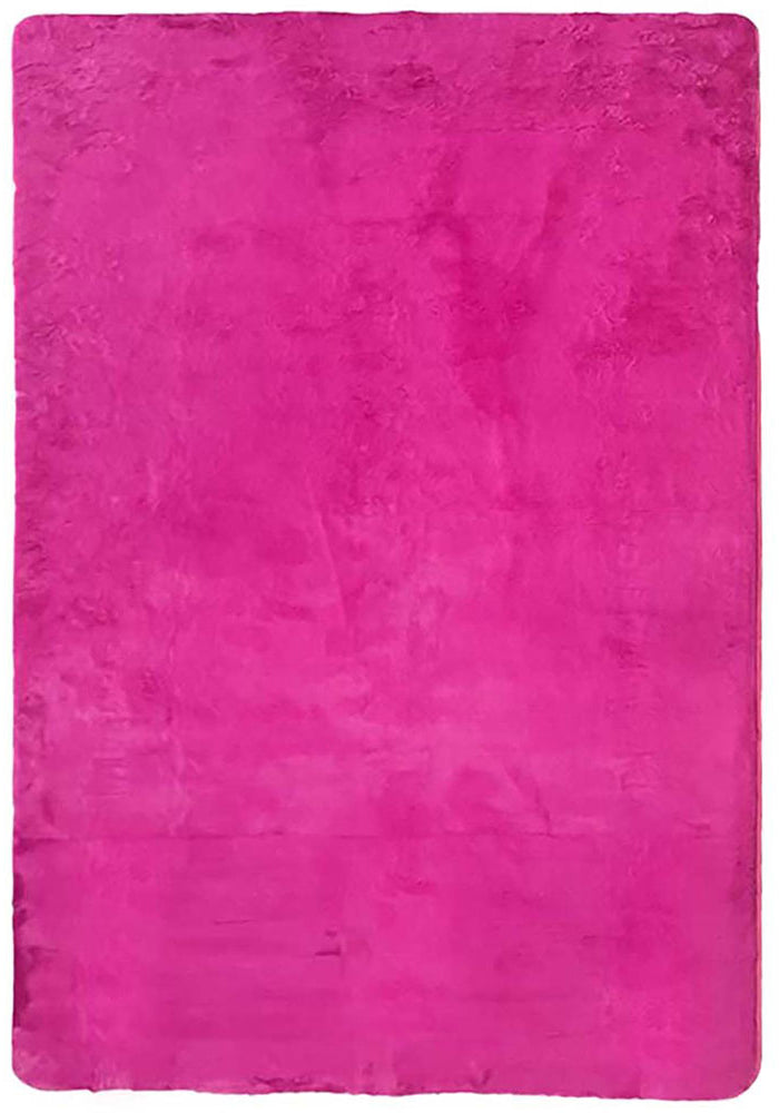 Ultra-Soft Rabbit Collection Faux Bunny Fur - Hot Pink