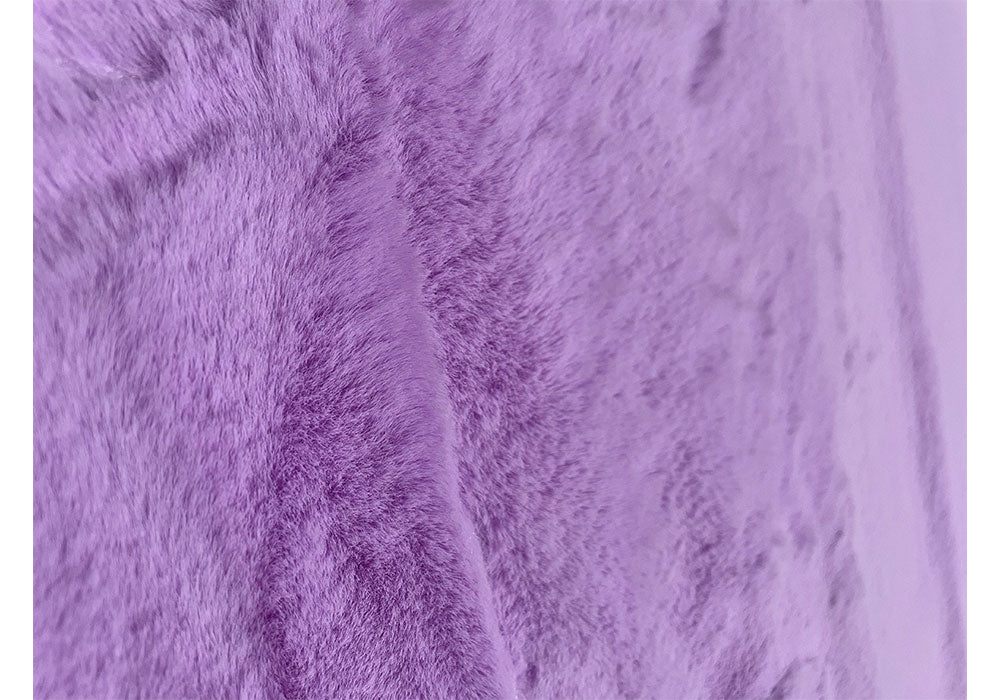 Ultra-Soft Rabbit Collection Faux Bunny Fur - Purple
