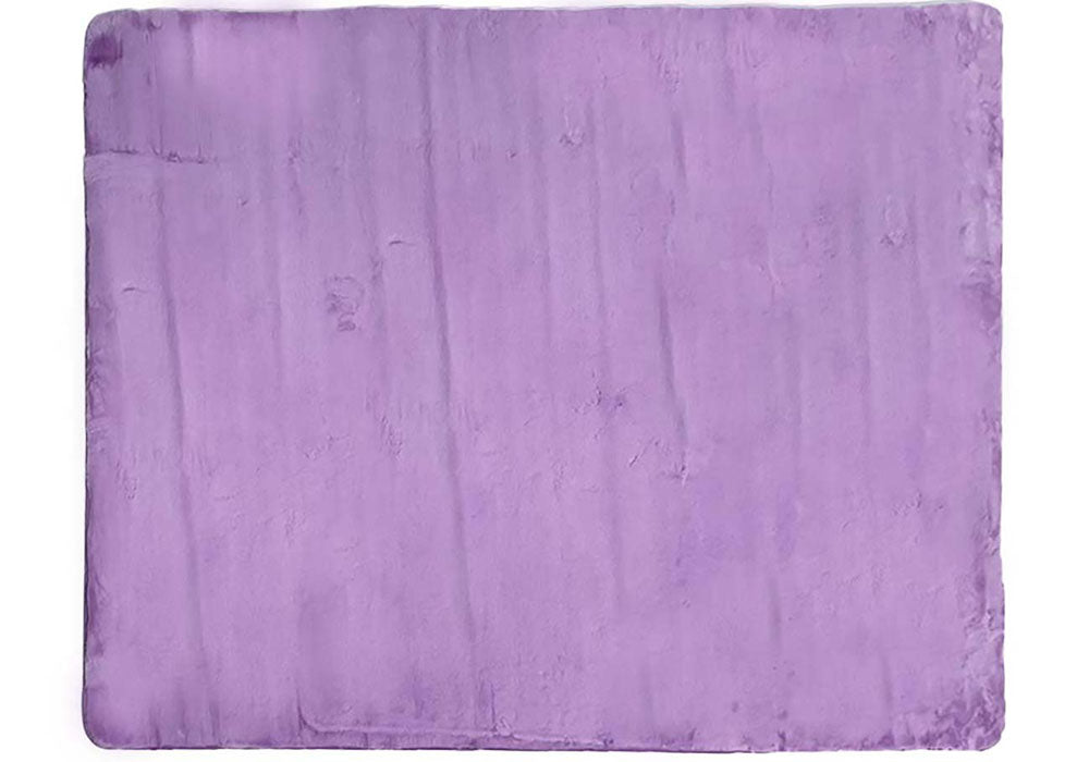 Ultra-Soft Rabbit Collection Faux Bunny Fur - Purple