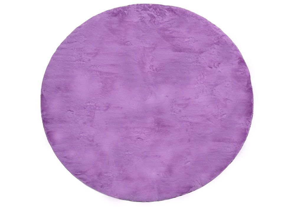 Ultra-Soft Rabbit Collection Faux Bunny Fur - Purple