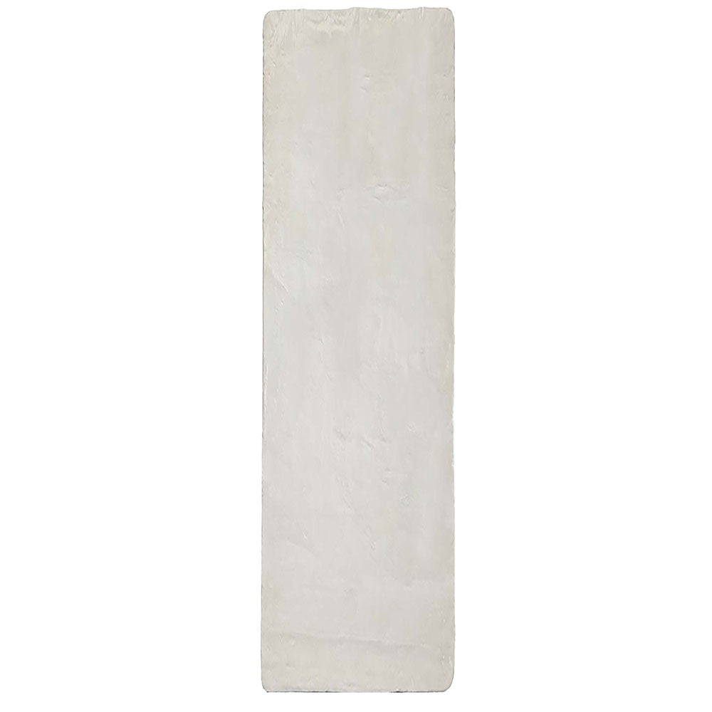 Ultra-Soft Rabbit Collection Faux Bunny Fur - White