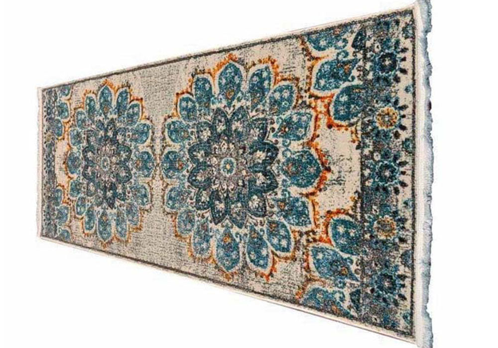 Pomegranate Bloom Vintage Area Rug V040A