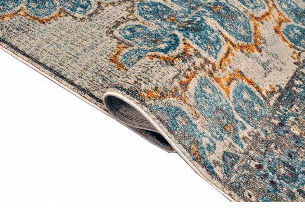 Pomegranate Bloom Vintage Area Rug V040A