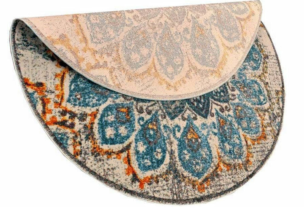 Pomegranate Bloom Vintage Area Rug V040A