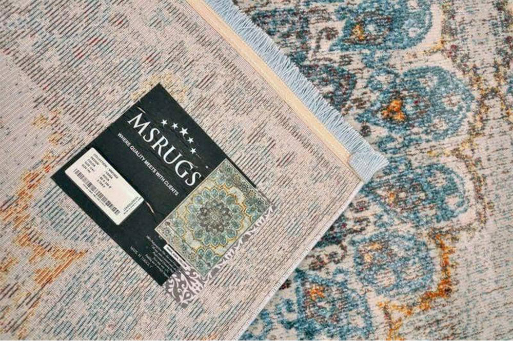 Pomegranate Bloom Vintage Area Rug V040A