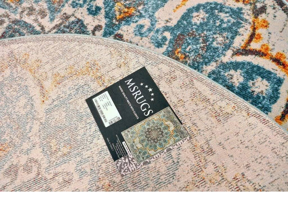 Pomegranate Bloom Vintage Area Rug V040A