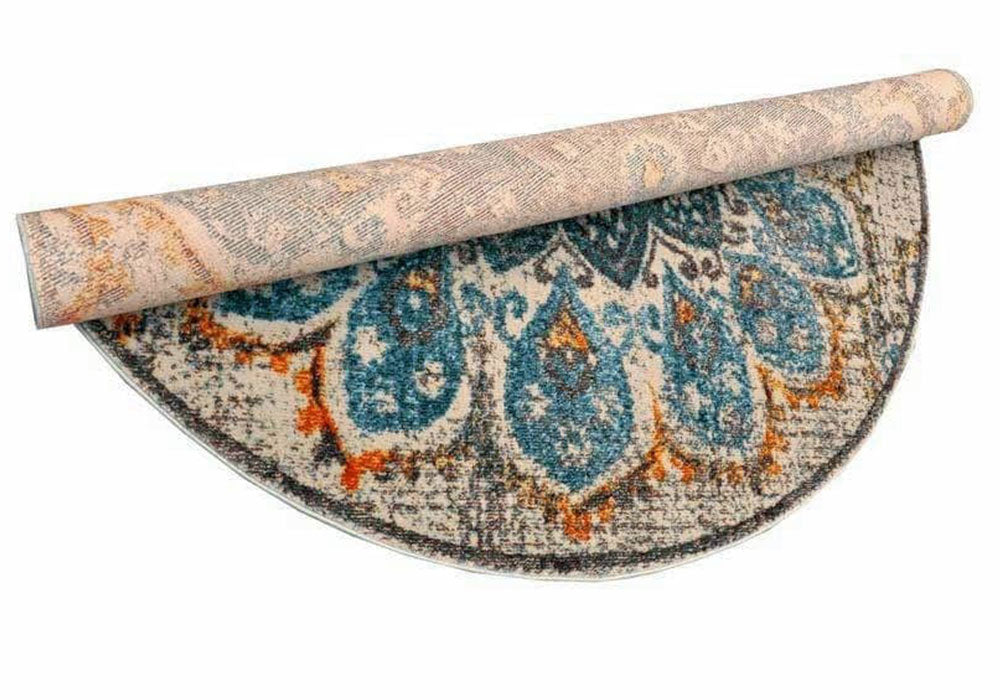 Pomegranate Bloom Vintage Area Rug V040A