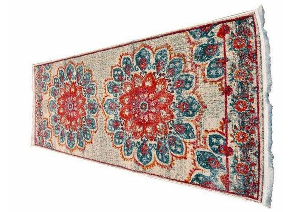 Pomegranate Bloom Vintage Area Rug V040A