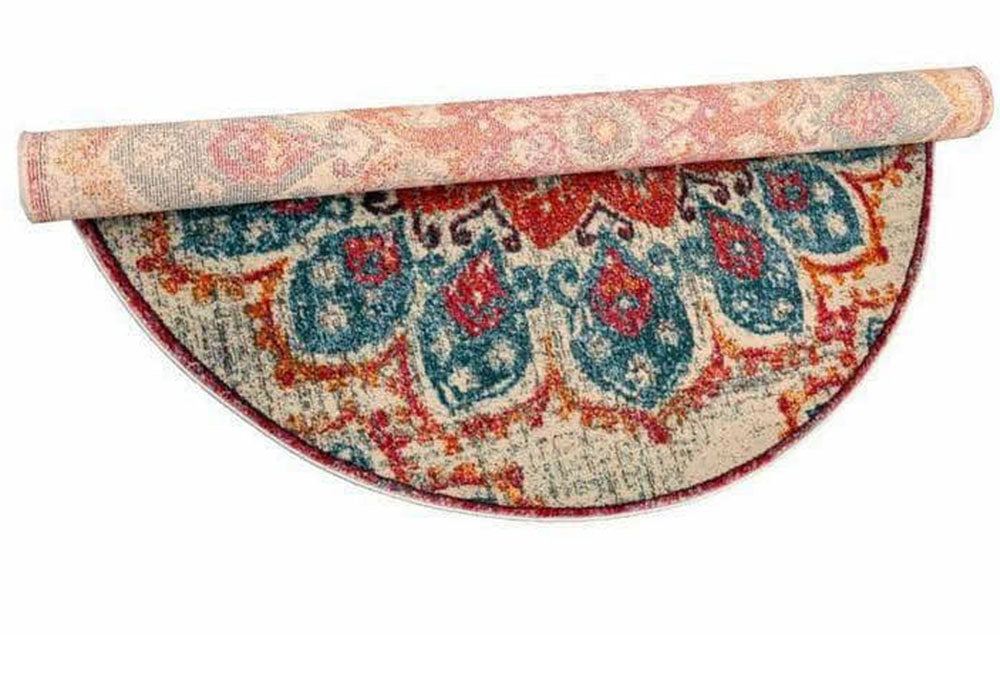 Pomegranate Bloom Vintage Area Rug V040A