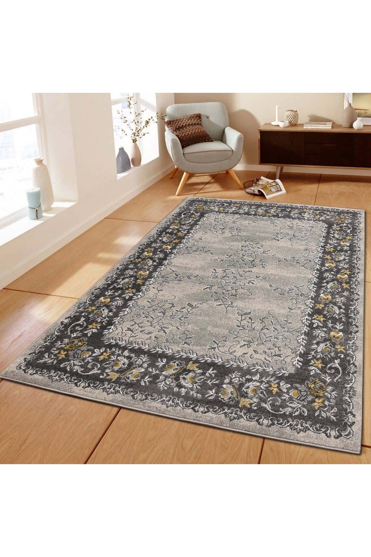 Contemporary Transitional Area Rug Zara 400