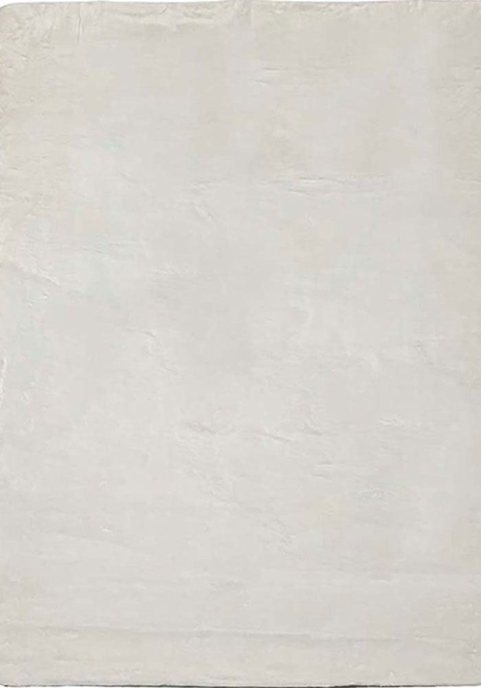 Ultra-Soft Rabbit Collection Faux Bunny Fur - White