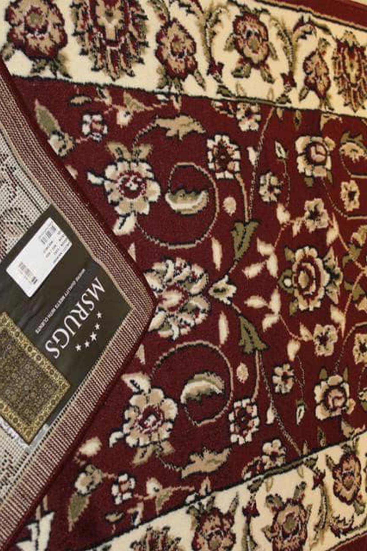 Sun Ray Outline Red Area Rug Nairobi 1162