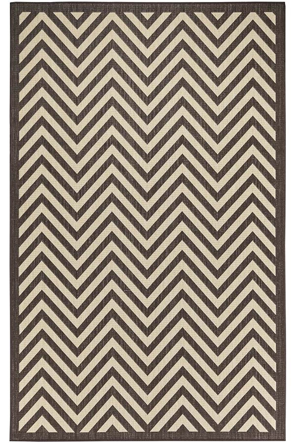 Chevron Indoor/Outdoor Rugs Flatweave Contemporary Patio Pool Camp and Picnic Carpets