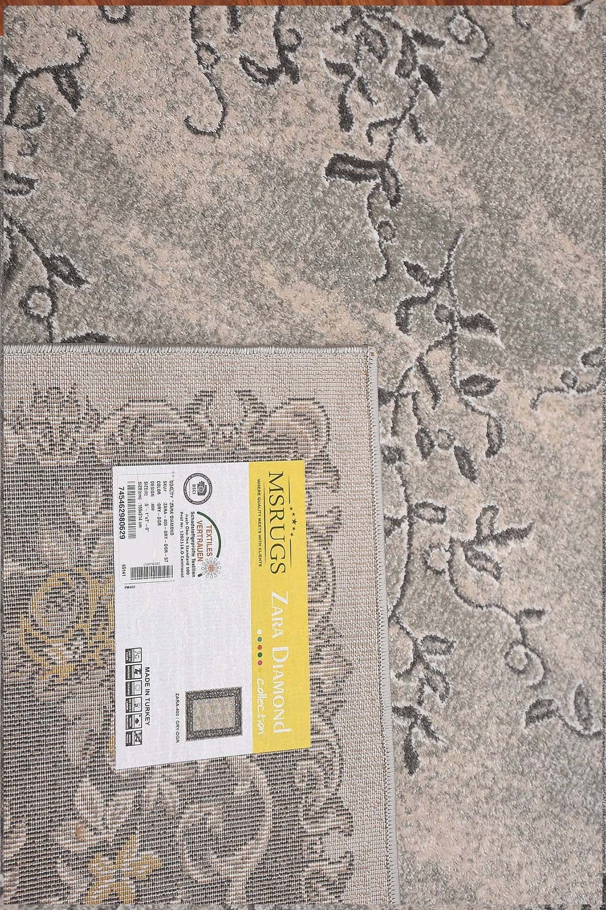 Contemporary Transitional Area Rug Zara 400