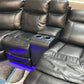 Led Power sectional with Bluetooth Speaker and USB