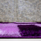 Colibri Shaggy 3D Purple Area Rug 999