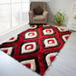 Colibri Shaggy 3D Brown-Red Area Rug 151