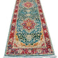 Rosette Imprint Vintage Area Rug V089A