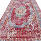 Magenta Rooted Vintage Area Rug V051A - Context USA - Area Rug by MSRUGS