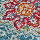 Rosette Imprint Vintage Area Rug V089A - Context USA - Area Rug by MSRUGS