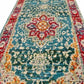 Rosette Imprint Vintage Area Rug V089A - Context USA - Area Rug by MSRUGS