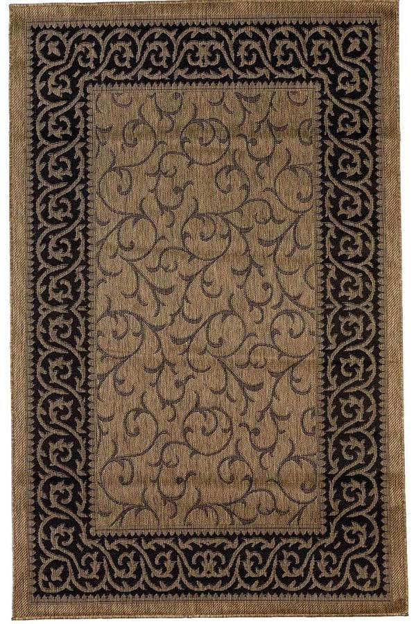 Key West Beige Gold Indoor Outdoor Rugs Flatweave Contemporary Patio Sams Whole