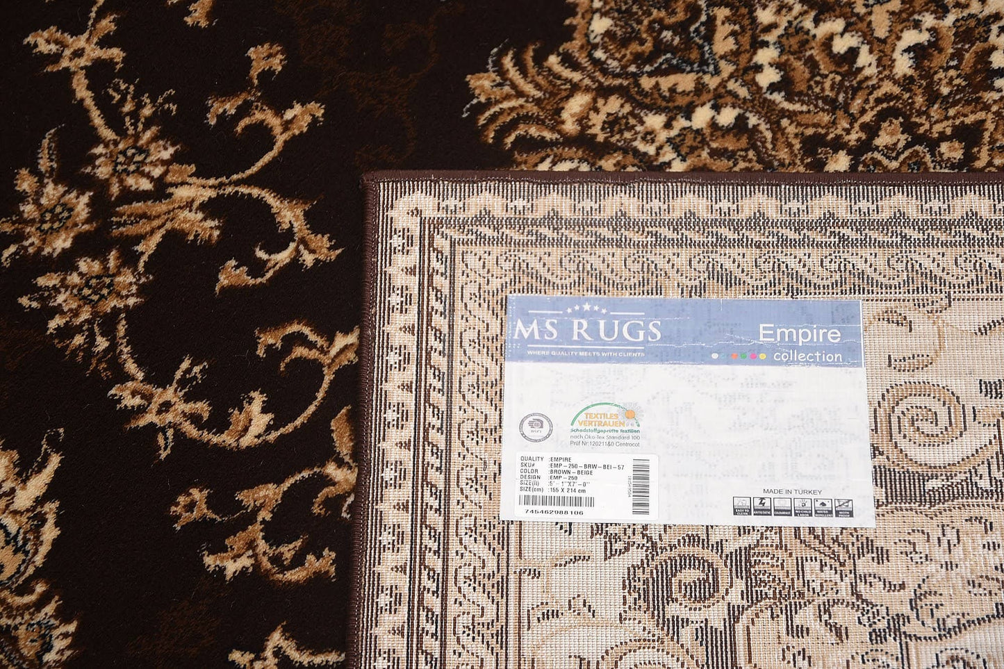 Persian Style Traditional Oriental Medallion Area Rug Empire 250 - Context USA - AREA RUG by MSRUGS