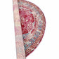 Magenta Rooted Vintage Area Rug V051A - Context USA - Area Rug by MSRUGS